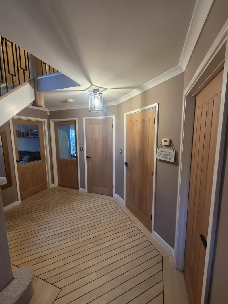 Oak Internal Doors Installation - image 2