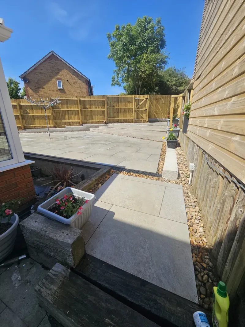 Tiered Porcelain Patio - image 2