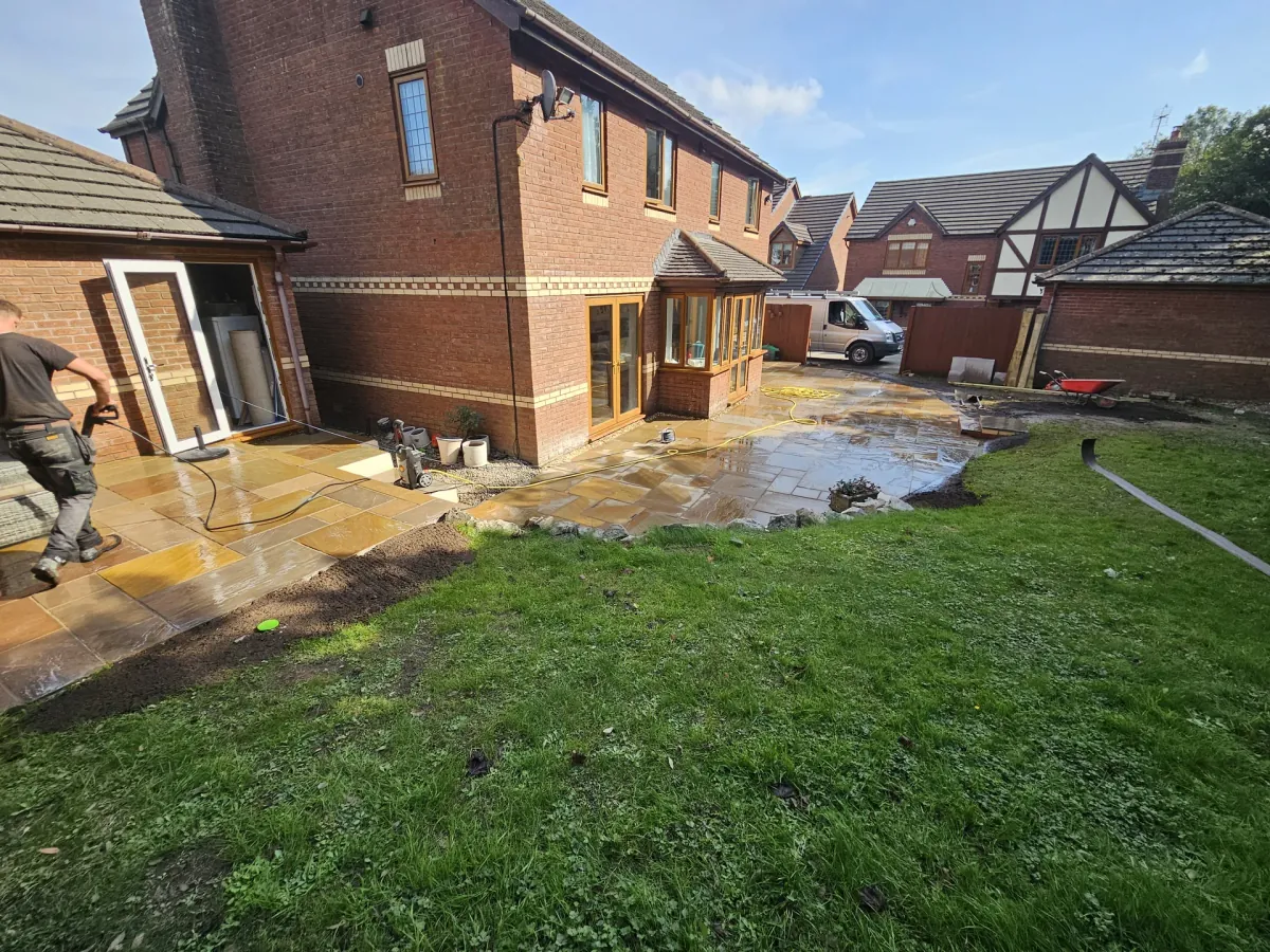 Indian Stone Patio & Pathway - image 4