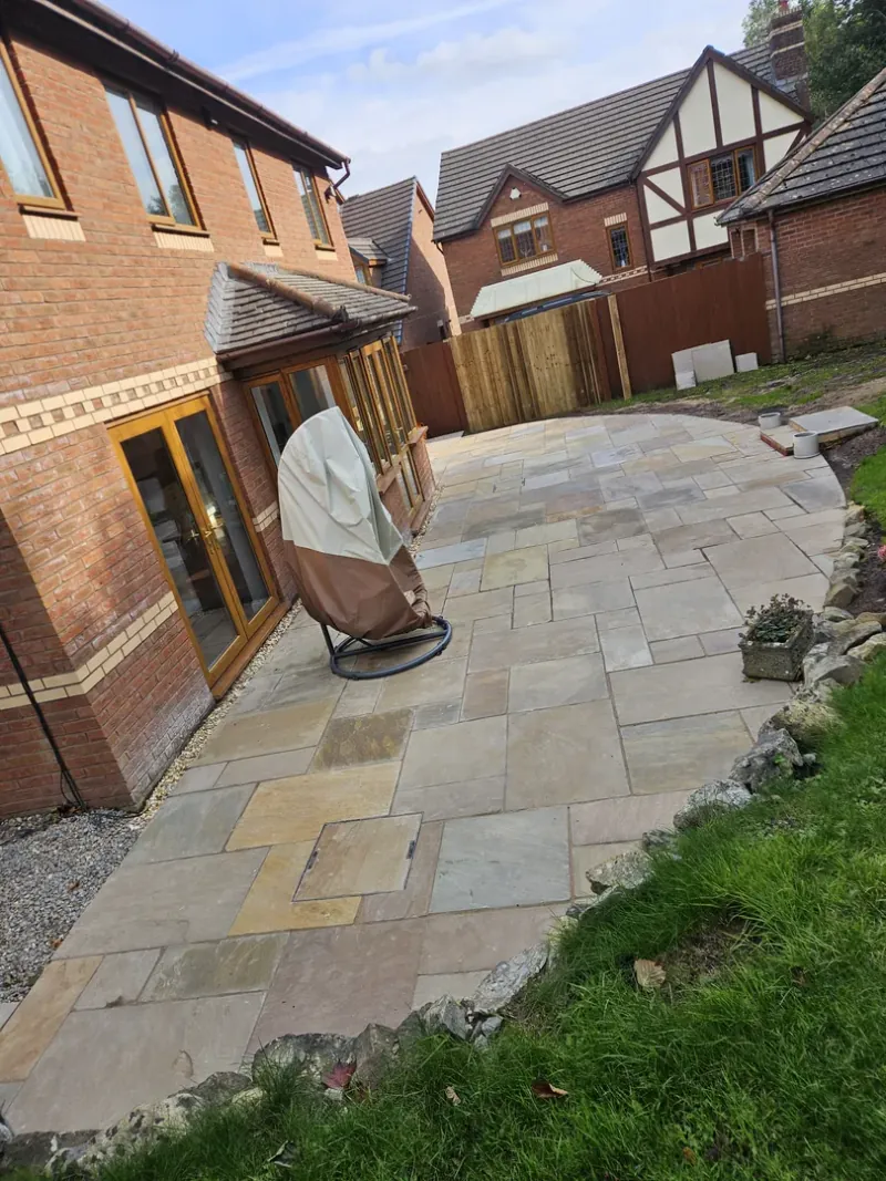 Indian Stone Patio & Pathway - image 3