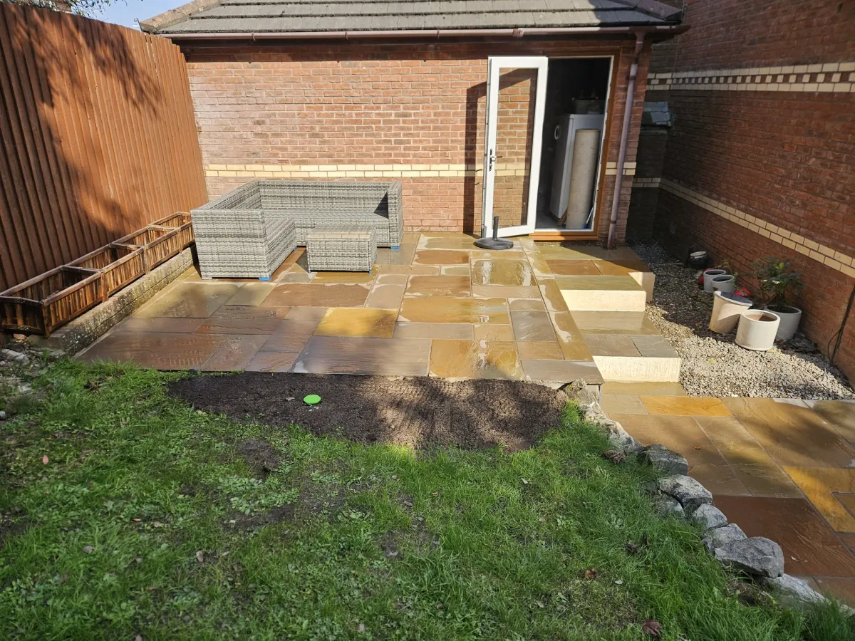 Indian Stone Patio & Pathway - image 5